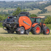 Kubota unveils non-stop round baler-wrapper