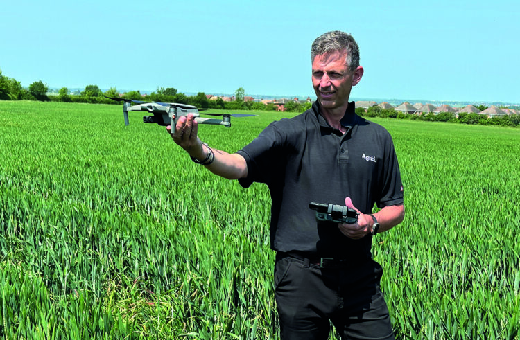 How drone technology  is transforming UK crop production