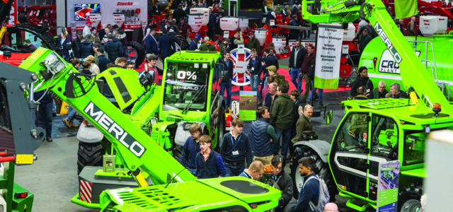 Merlo marks 45 year anniversary by showcasing original telehandler