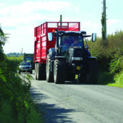 Harvest traffic sparks rural road warning